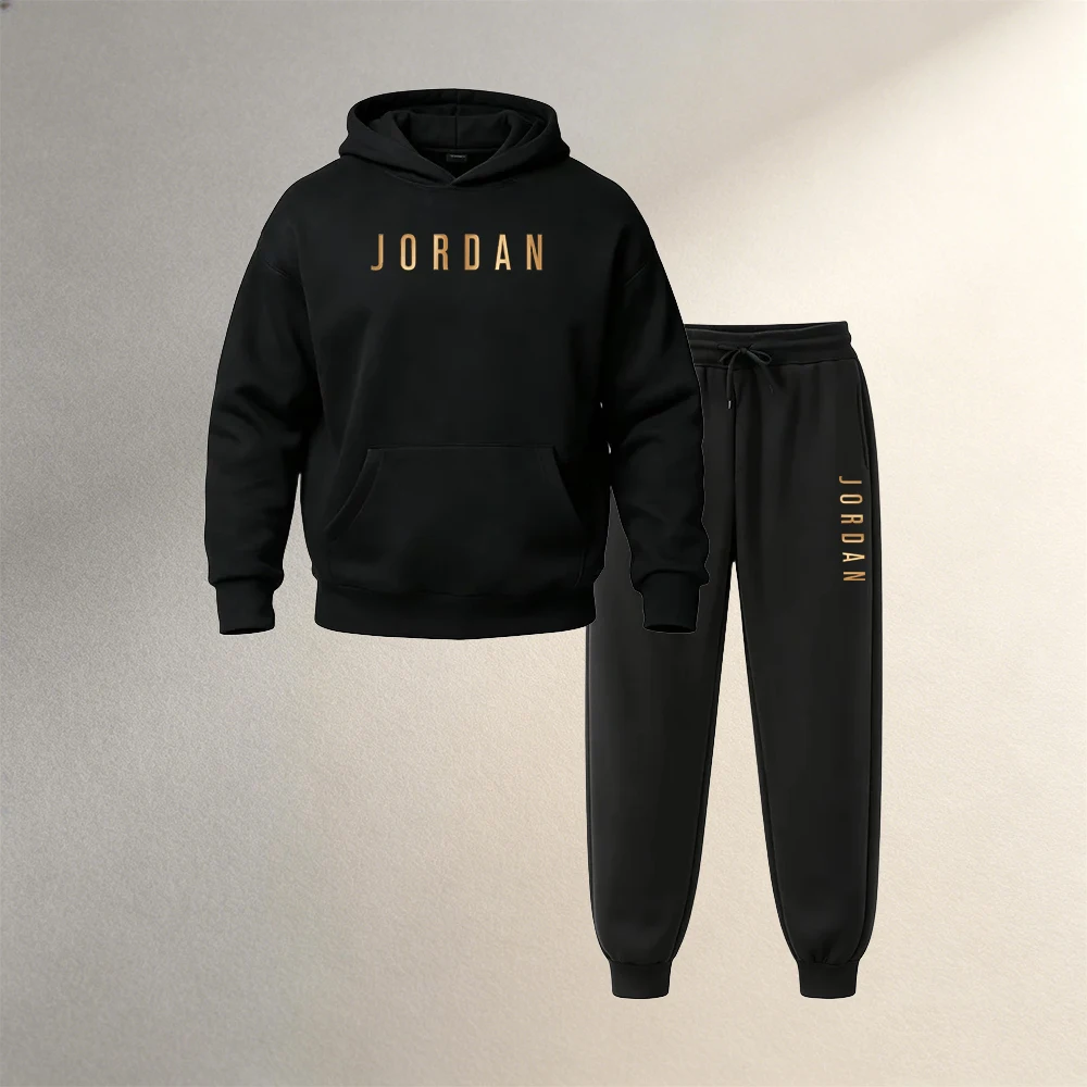 Joggers Pants - メンズ服 2ピース プルオーバーフーディー 秋冬 スポーツカジュアル ファッション