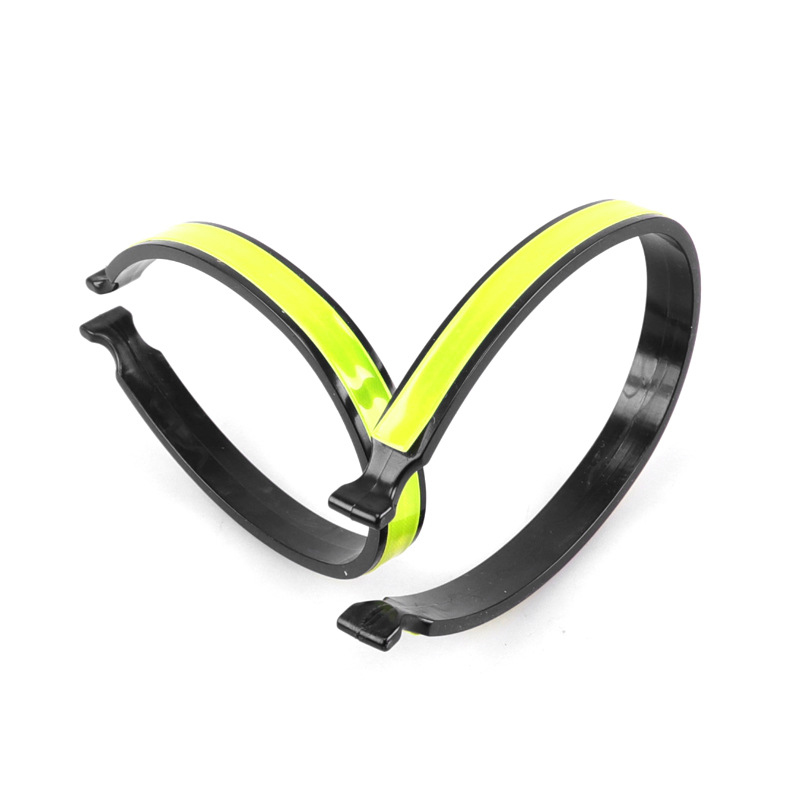 Ankle Brace - 2つの反射性スポーツバンド,自転車,自転車,足首の脚,包帯,パンツ用のクリップベルト