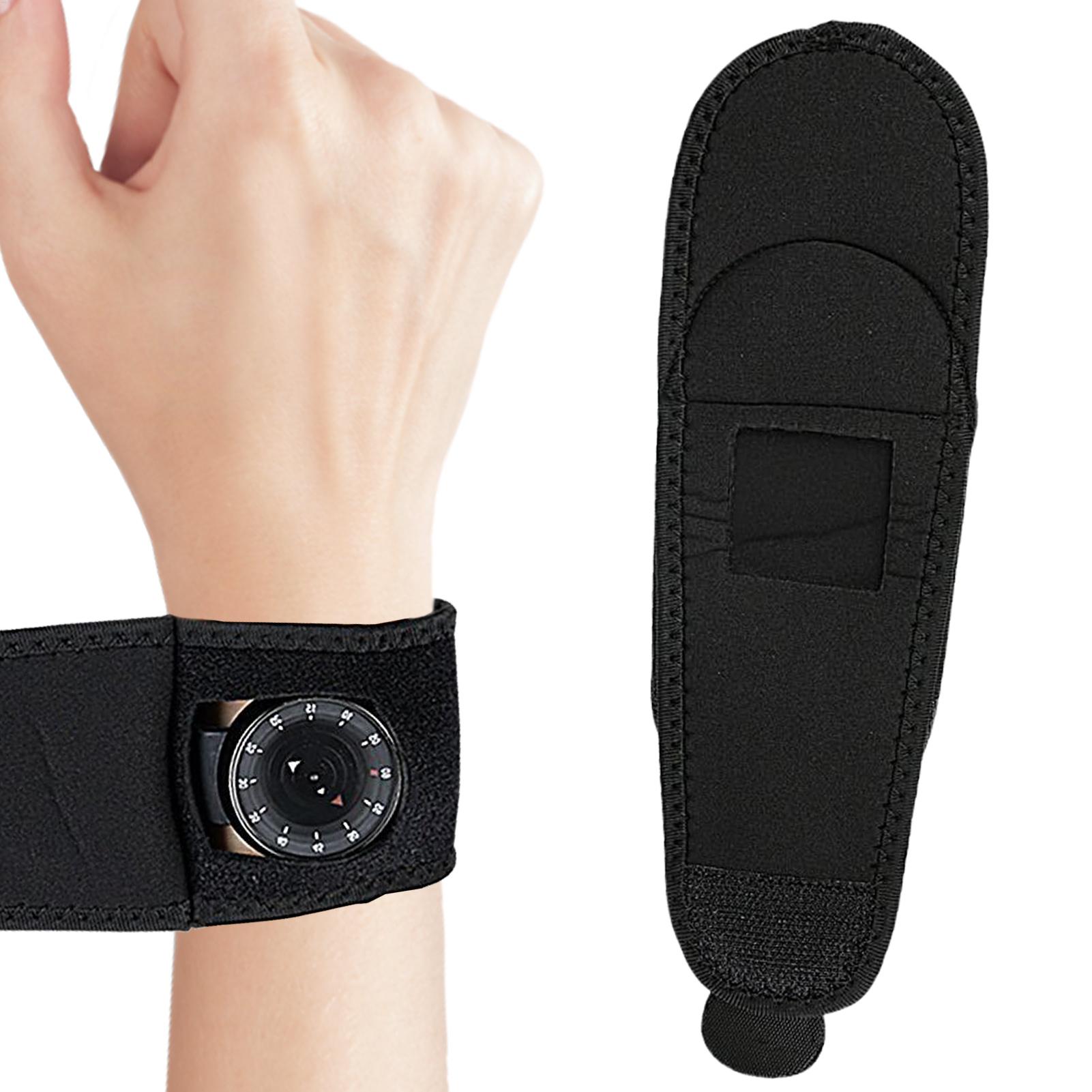 Running Watch - 時計バンドカバー メンズ用時計バンドカバー 内蔵クッション構造 汗防止ラップ ランニング用 女性