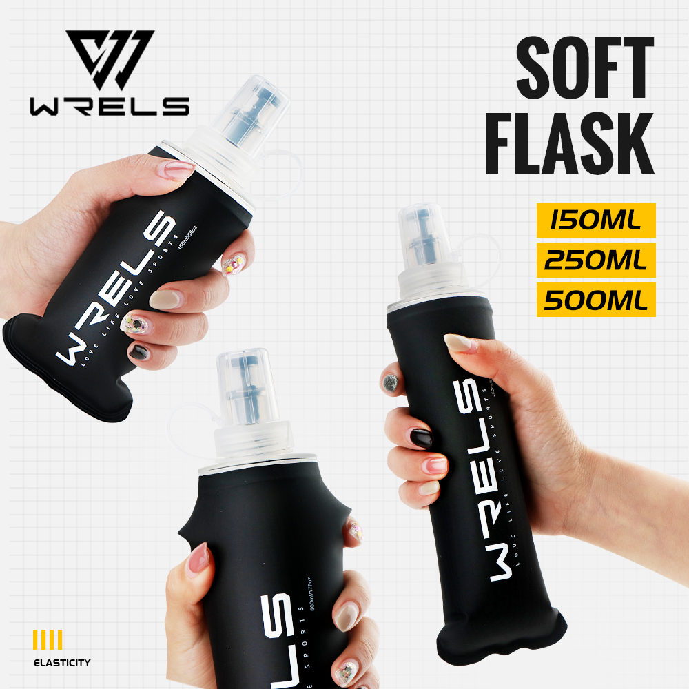 Hydration Vest - WRELS ソフトフラスク TPU 超軽量 折りたたみ式 BPAフリー