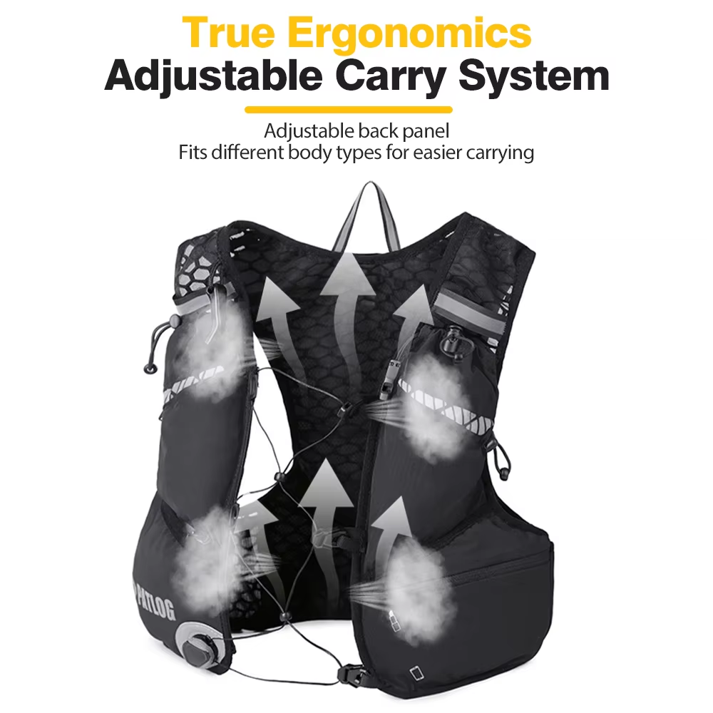 NEWBOLER 屋外トレイルランニングバックパック 8L  - Hydration Vest のレビューと価格