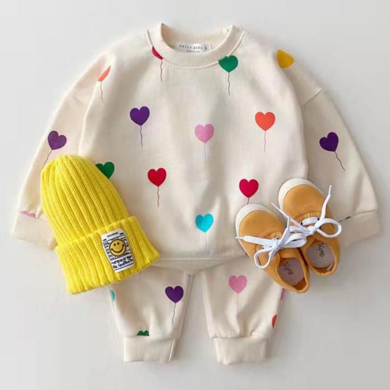 男の子と女の子のためのツーピースの秋のスポーツセット,柔らか - Running Gear Kids のレビューと価格