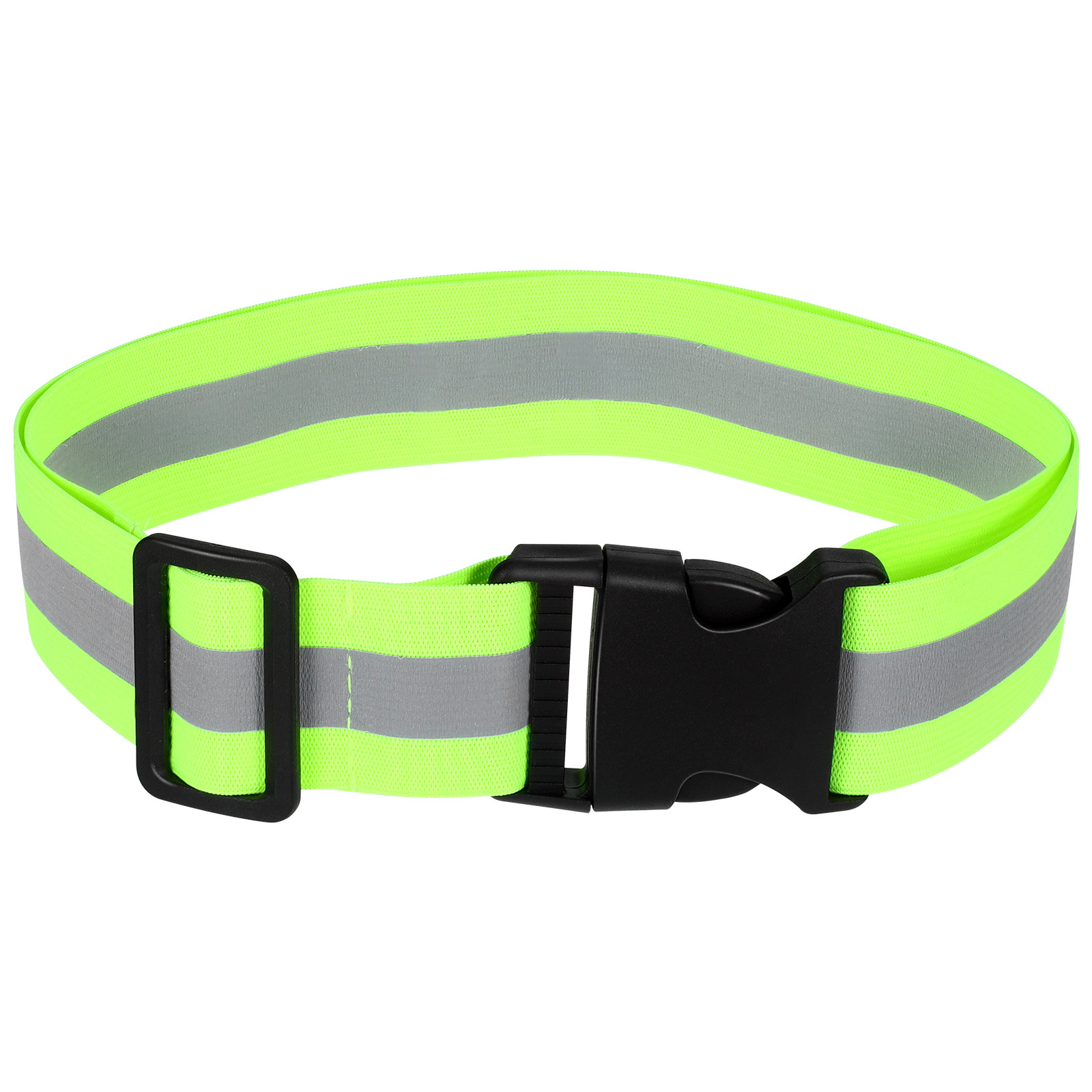 蛍光緑色の反射素材を使用した、伸縮性のある調整可能な高視認性 - Running Visibility Gear のレビューと価格