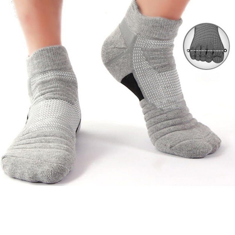 10 組のメンズ高品質ニットスポーツソックス汗吸収通気性衝撃 - Sports Socks のレビューと価格