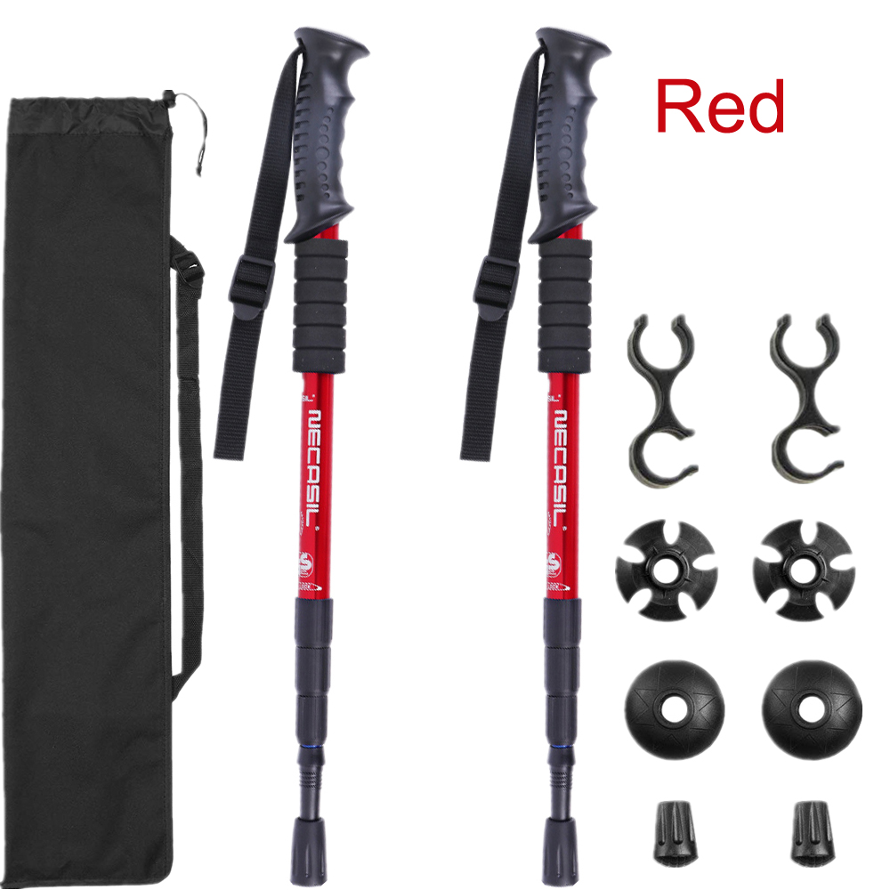2本セット トレッキングポール ハイキングスティック ノルデ - Trekking Pole Carbon のレビューと価格