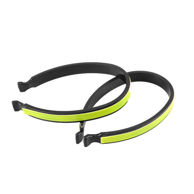 2つの反射性スポーツバンド,自転車,自転車,足首の脚,包帯, - Ankle Brace のレビューと価格