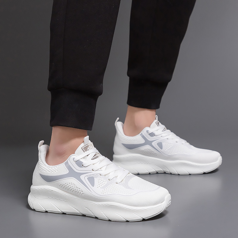 春の新作女性用シューズファッションカラースニーカー通気性カジ - Running Shoes Women のレビューと価格