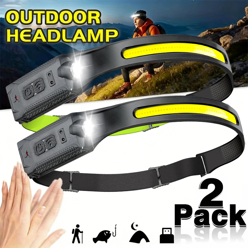 LED ヘッドランプ充電式 3 モード照明ヘッドライト懐中電 - Running Headlamp のレビューと価格