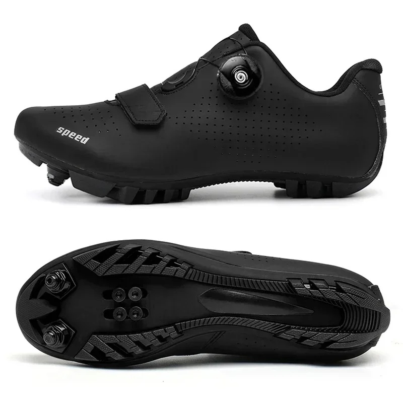 ユニセックスMTBシューズ サイクリングシューズ クリート付 - Running Shoes Women のレビューと価格