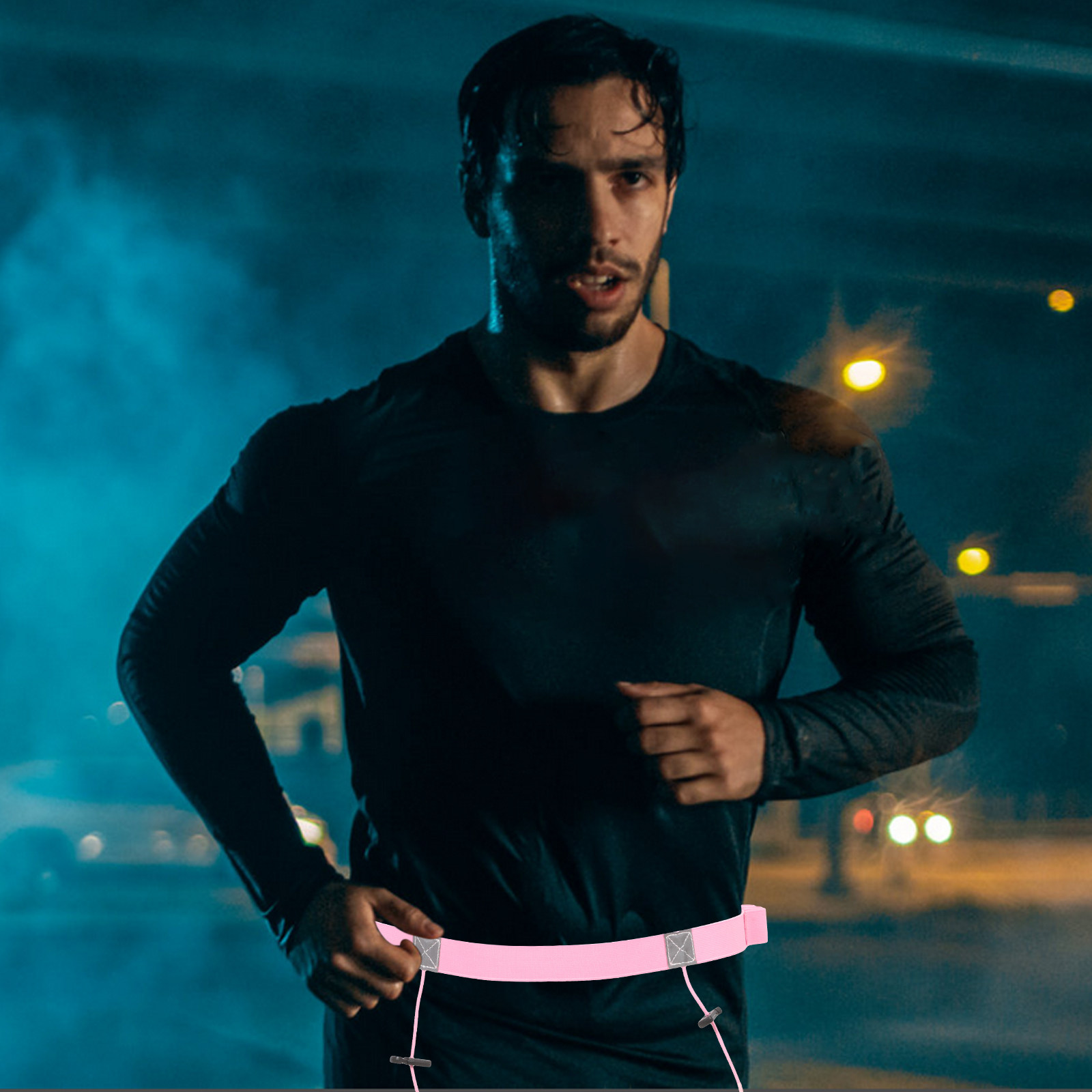 軽量で反射素材を使用したランニング用ビブベルト。マラソンレー - Race Bib のレビューと価格