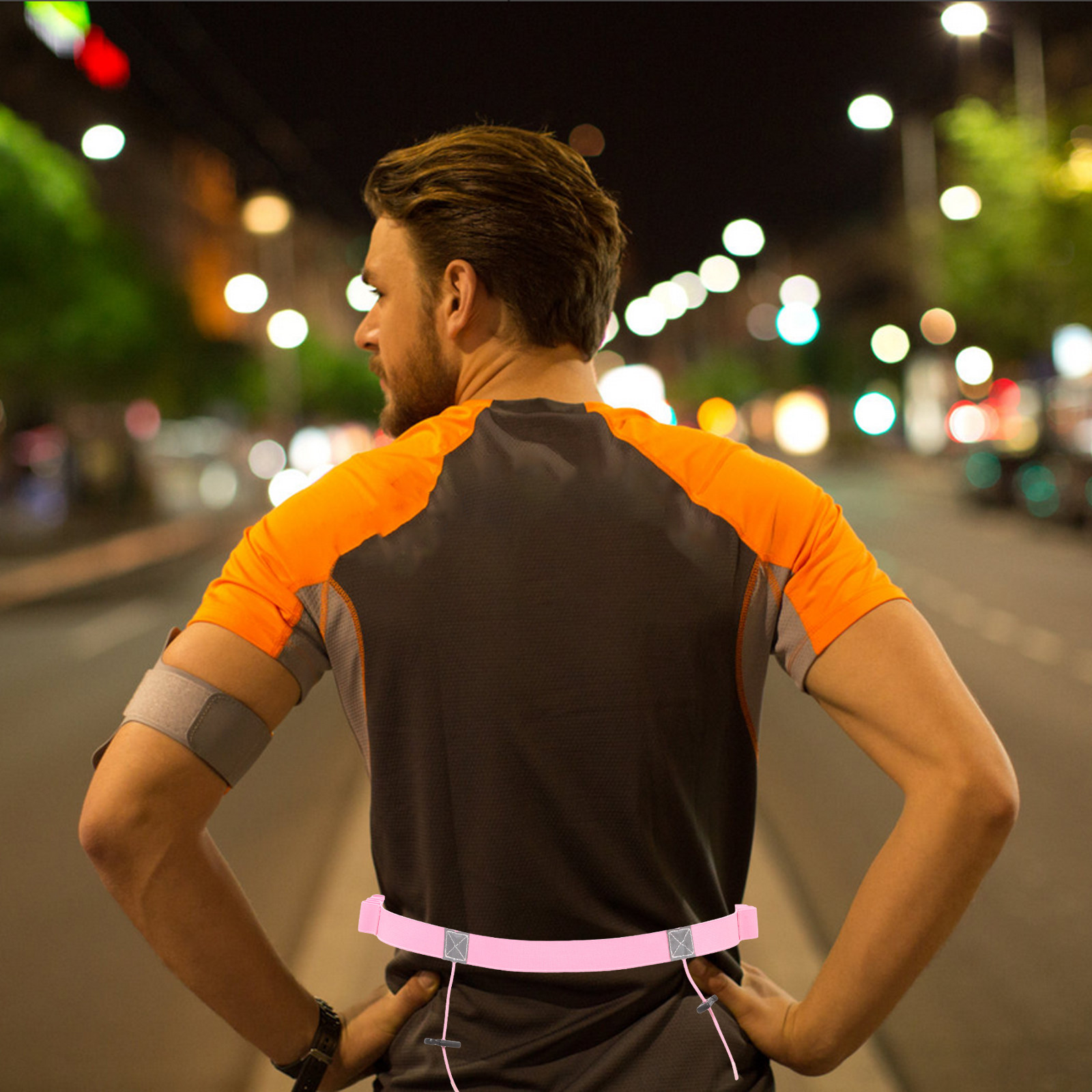 軽量で反射素材を使用したランニング用ビブベルト。マラソンレー - Race Bib のレビューと価格