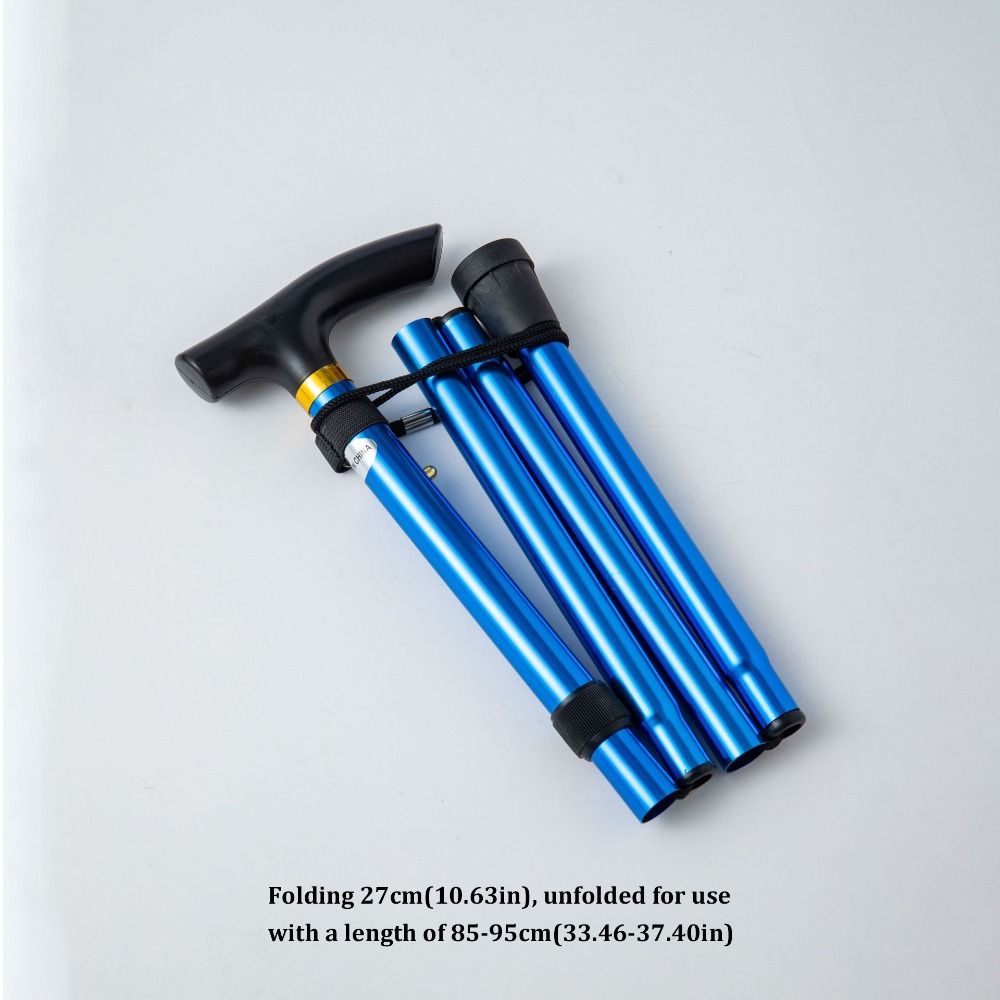 軽量伸縮式トレッキングスティック強化5段折りたたみ式松葉杖調 - Trekking Pole Carbon のレビューと価格