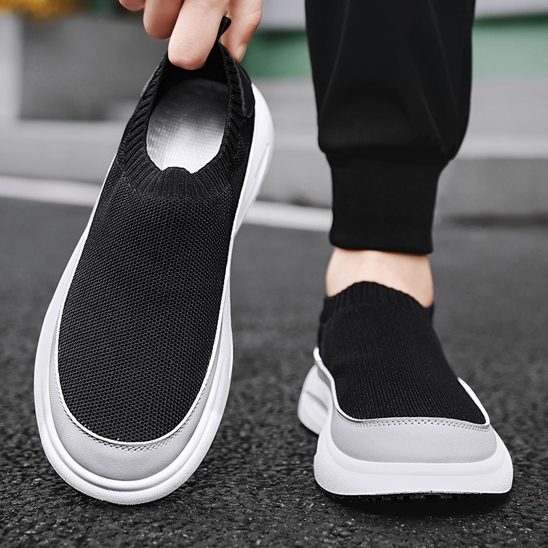 2025年新作 メンズシューズ 通気性メッシュ キャンバスシ - Running Shoes Men のレビューと価格