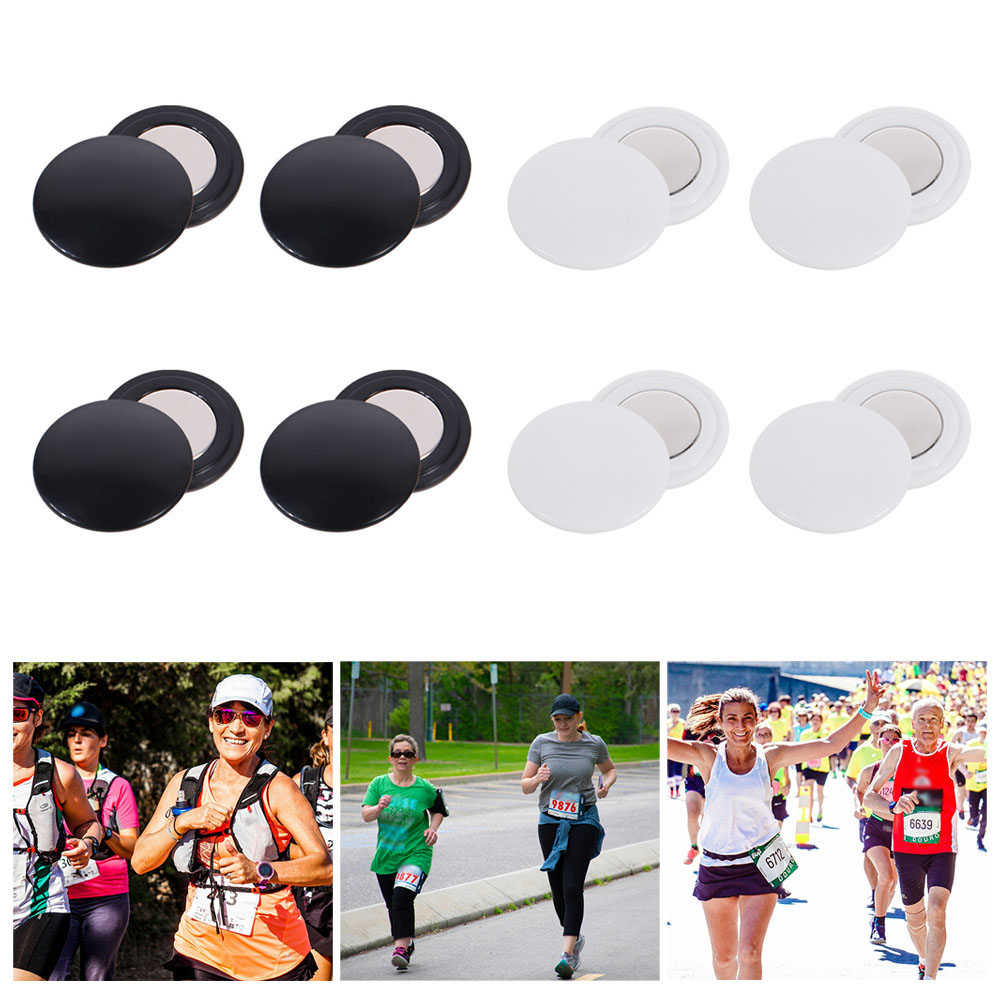 マグネット式レースナンバーホルダーベルト、布製バックル、安全 - Race Bib のレビューと価格