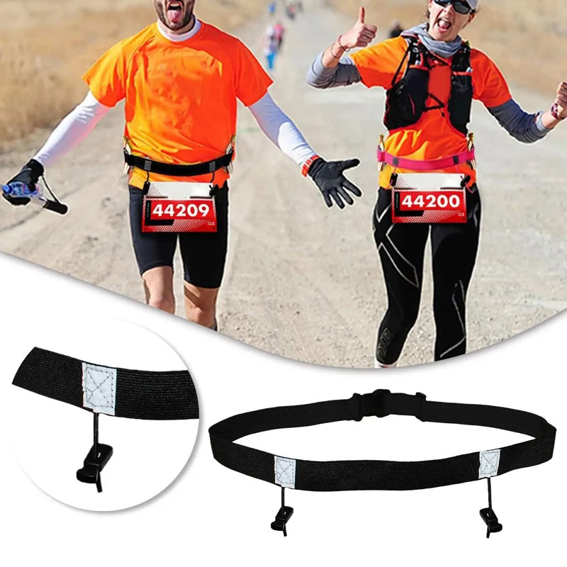 【アウトドアランニング用ナンバーベルトウエストパックビブホル - Race Bib のレビューと価格