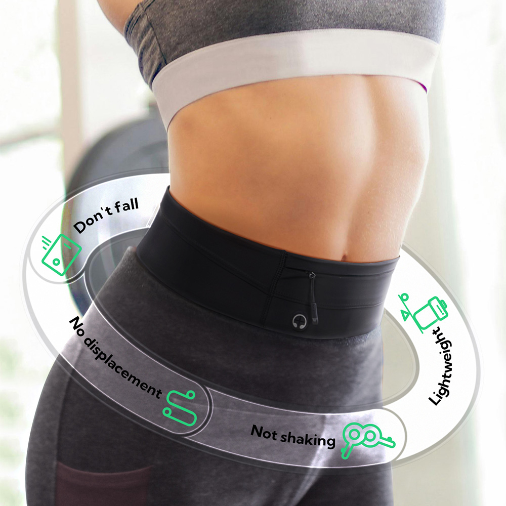 ウォーターフライ-男性と女性のためのランニングベルト,伸縮性 - Running Belt のレビューと価格