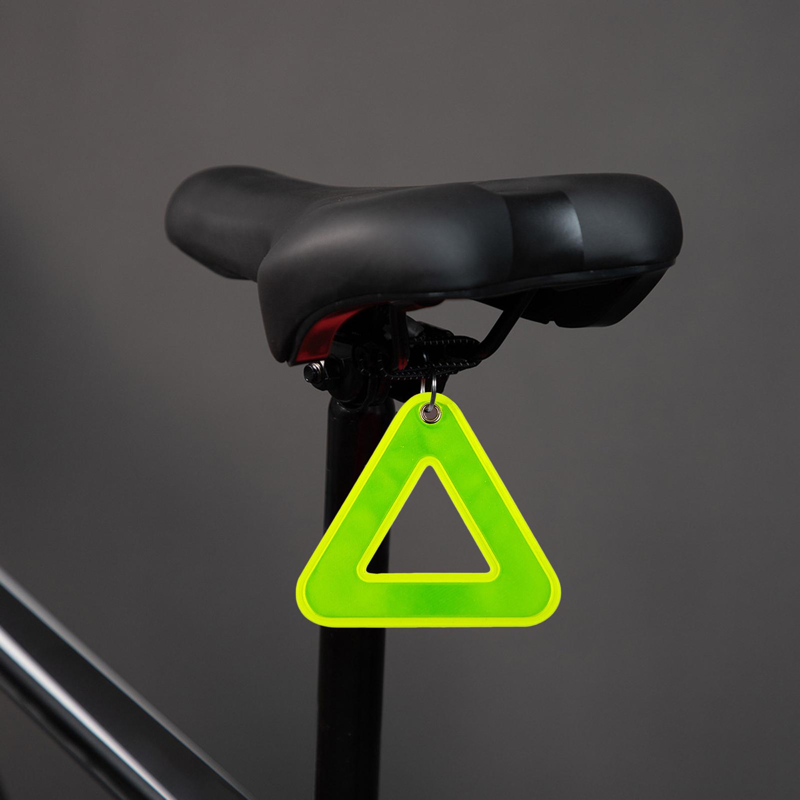三角形反射ペンダント高視認性安全反射板バイクギア夜間ランニン - Running Visibility Gear のレビューと価格