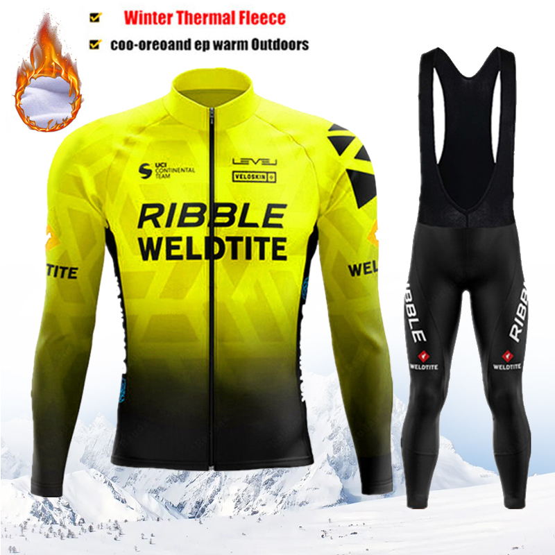 RIBBLE 冬用サイクリングジャージセット メンズ サーマ - Race Bib のレビューと価格