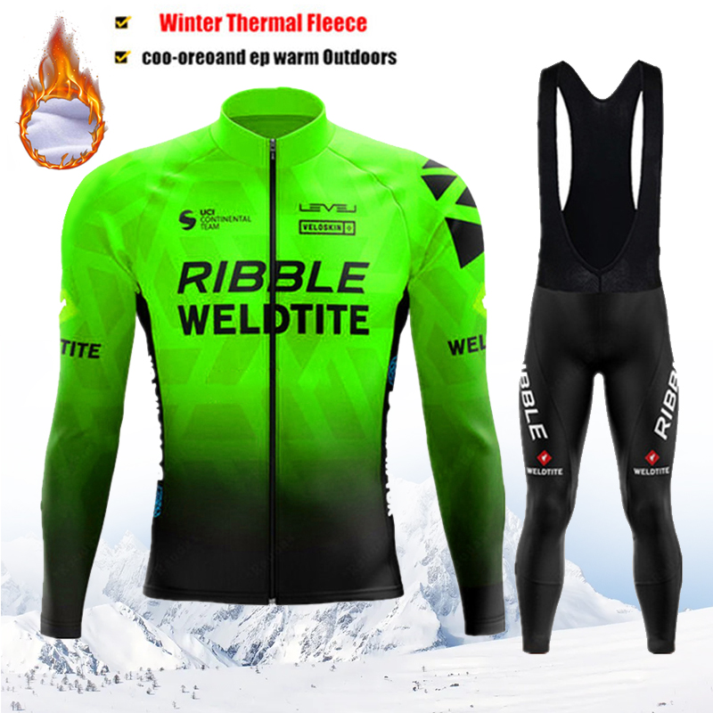 RIBBLE 冬用サイクリングジャージセット メンズ サーマ - Race Bib のレビューと価格