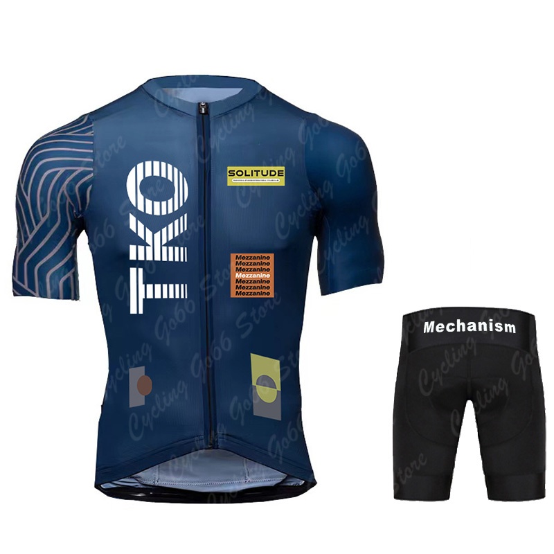 メンズ半袖サイクリングジャージセットとビブショーツプロレース - Race Bib のレビューと価格